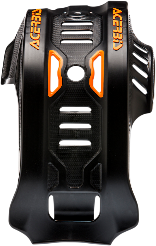 ACERBIS Skid Plate - Black/Orange - KTM 2791645229