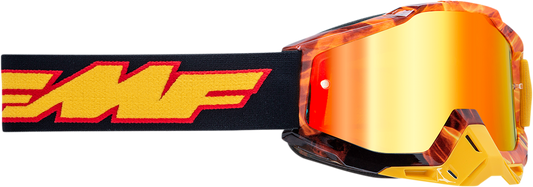 FMF Youth PowerBomb Goggles - Spark - Red Mirror F-50048-00004 2601-2998