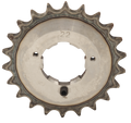 DRAG SPECIALTIES Transmission Mainshaft Sprocket - 22 Tooth 26-0037-22-SC2