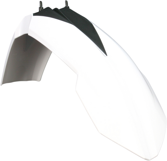 ACERBIS Front Fender - White/Black 2314220002