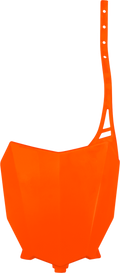 UFO Front Number Plate - Florescent Orange HO05602-FFLU
