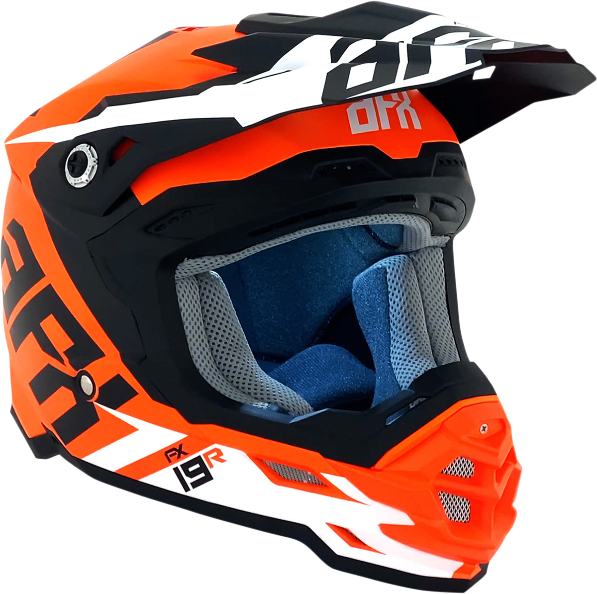 AFX FX-19R Helmet - Racing - Matte Orange - Small 0110-7083