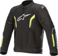 ALPINESTARS AST Air v2 Jacket - Black/Yellow - Large 3306121-155-L
