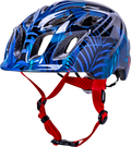 KALI Child Chakra Lighted Helmet - Jungle - Gloss Blue - XS 221022224