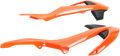 UFO Radiator Shrouds - Orange/Black KT04073-999