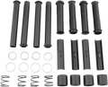 DRAG SPECIALTIES Pushrod Tube Kit - Black - Big Twin 74951B