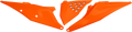 UFO Side Panels - Orange - Vented KT05004-127