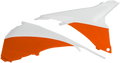 ACERBIS Airbox Cover - White/Orange 2314291088