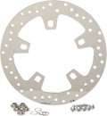 DRAG SPECIALTIES Drilled Brake Rotor - Front - 11.8" - Touring B06-0194ASP