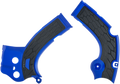 ACERBIS X-Grip Frame Guards - Blue/Black 2640271034