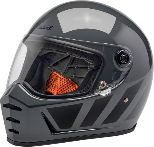 BILTWELL Lane Splitter Helmet - Storm Gray Inertia - XS 1004-569-501
