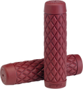 BILTWELL Grips - Torker - 7/8" - Oxblood 6705-0378