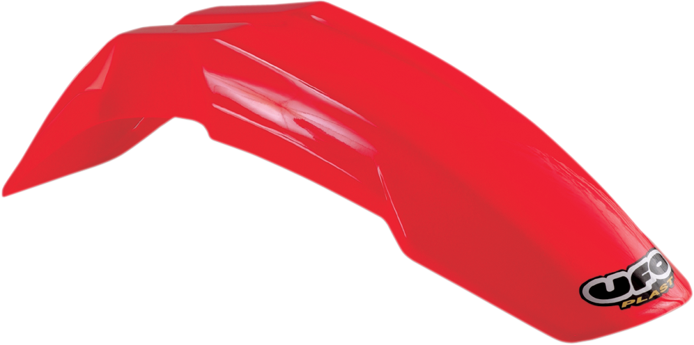 UFO Universal Supermoto Front Fender - Red PA01029-070