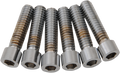 DRAG SPECIALTIES Transmission Top Smooth Bolt Kit - Chrome - M8 MK786S