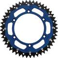 MOOSE RACING Dual Sprocket - Blue - 49 Tooth 1210-251-49-12X