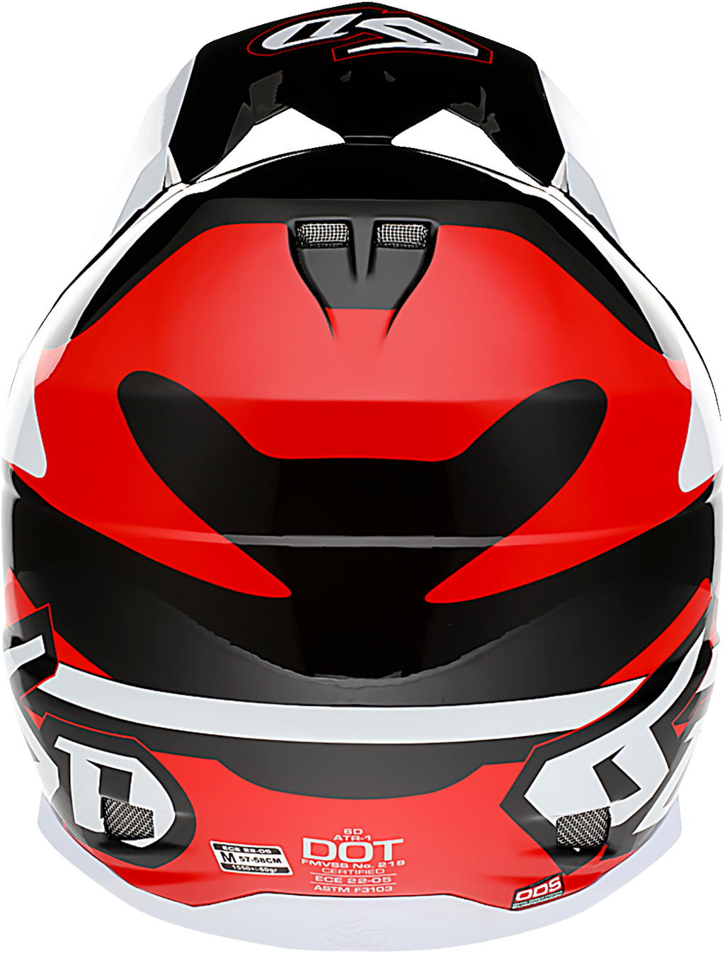 6D ATR-1 Helmet - Apex - Red - 2XL 10-4539