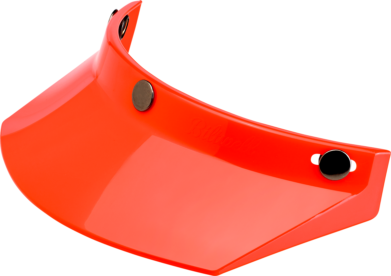 BILTWELL Moto 3-Snap Visor - Orange 2002-565