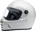 BILTWELL Lane Splitter Helmet - Gloss White - XL 1004-104-105