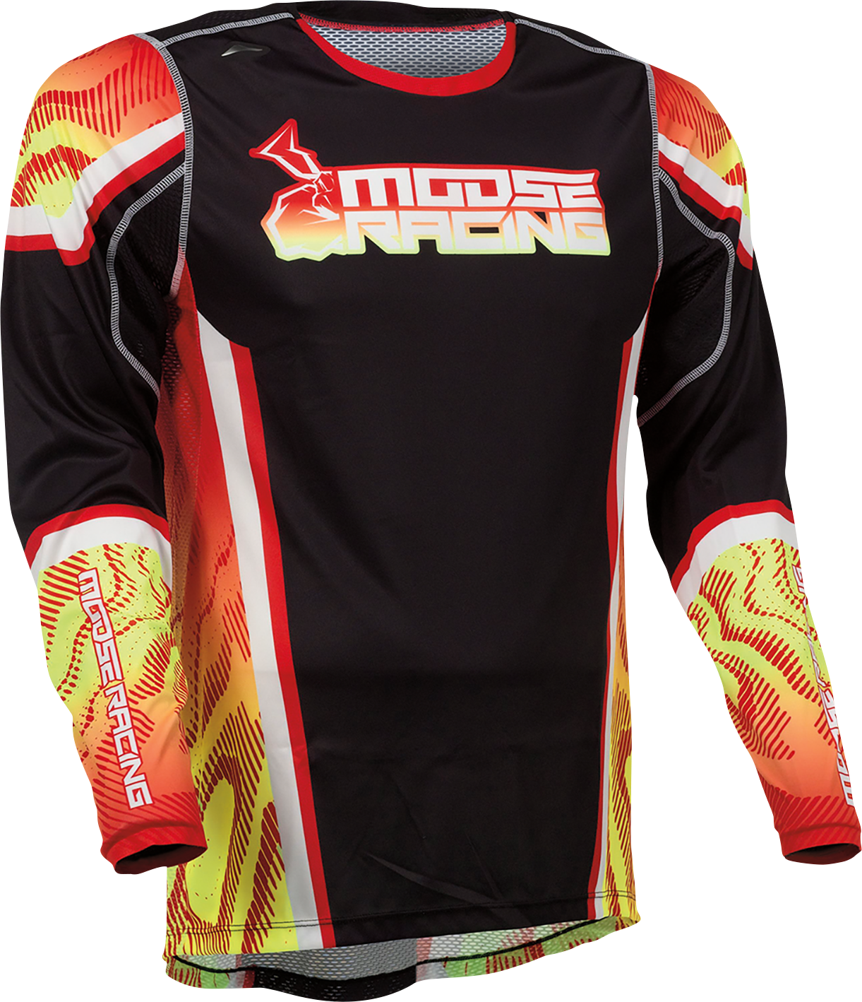 MOOSE RACING Agroid Jersey - Red/Yellow/Black - 2XL 2910-7394