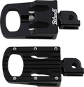 BILTWELL Punisher Footpeg - Driver - Black - M8 7005-203-03