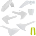 ACERBIS Full Replacement Body Kit - OEM '18 White/Yellow 2686465909