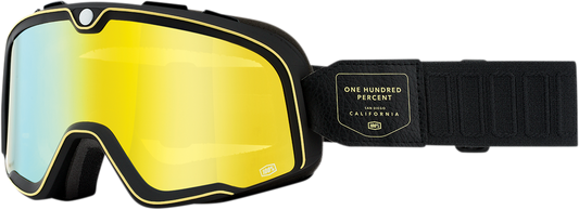 100% Barstow Goggles - Caliber - Flash Yellow 50002-255-01