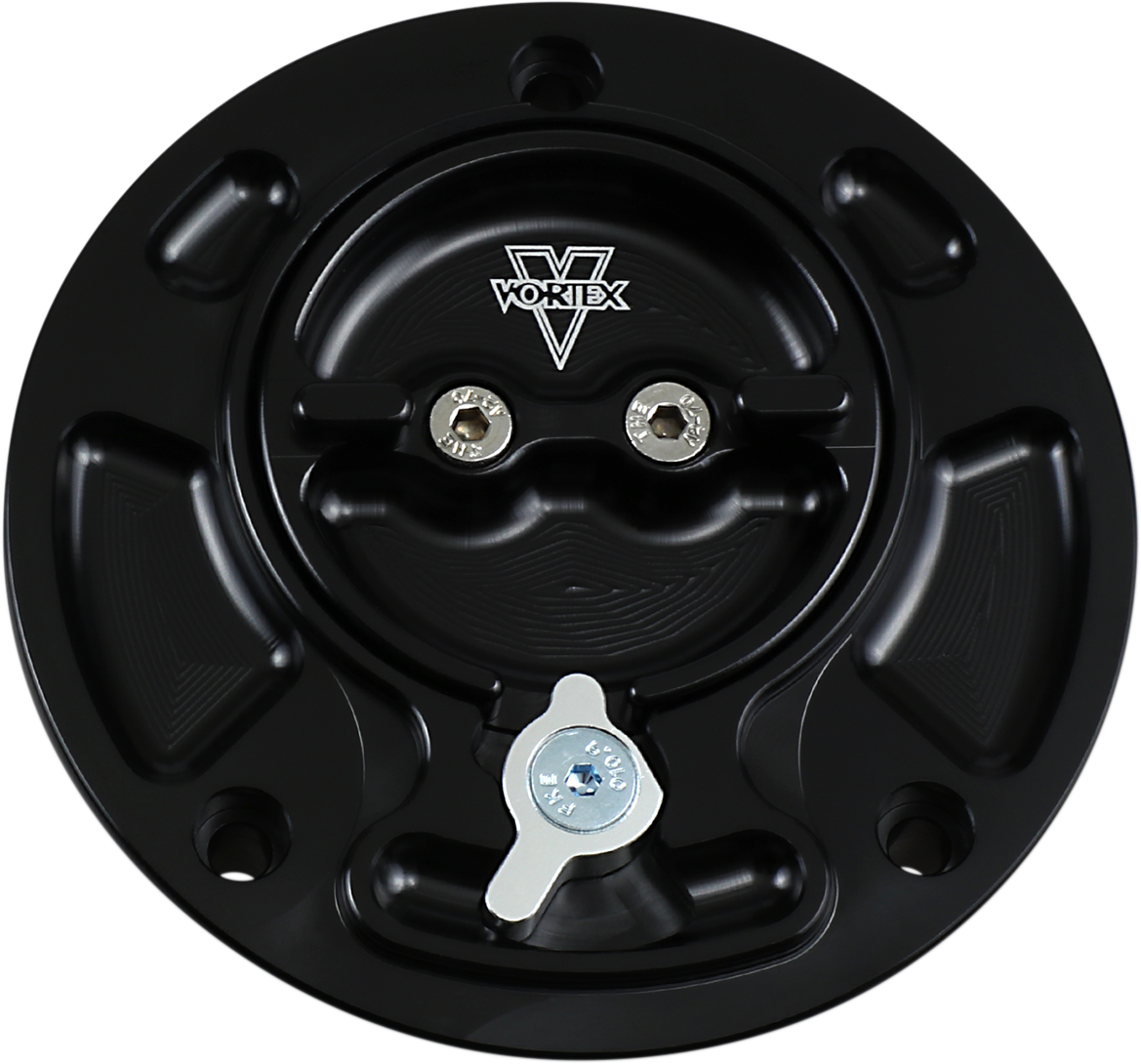 VORTEX Fuel Cap - Black - Suzuki GC510K