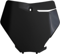UFO Front Number Plate - Black KT04094001
