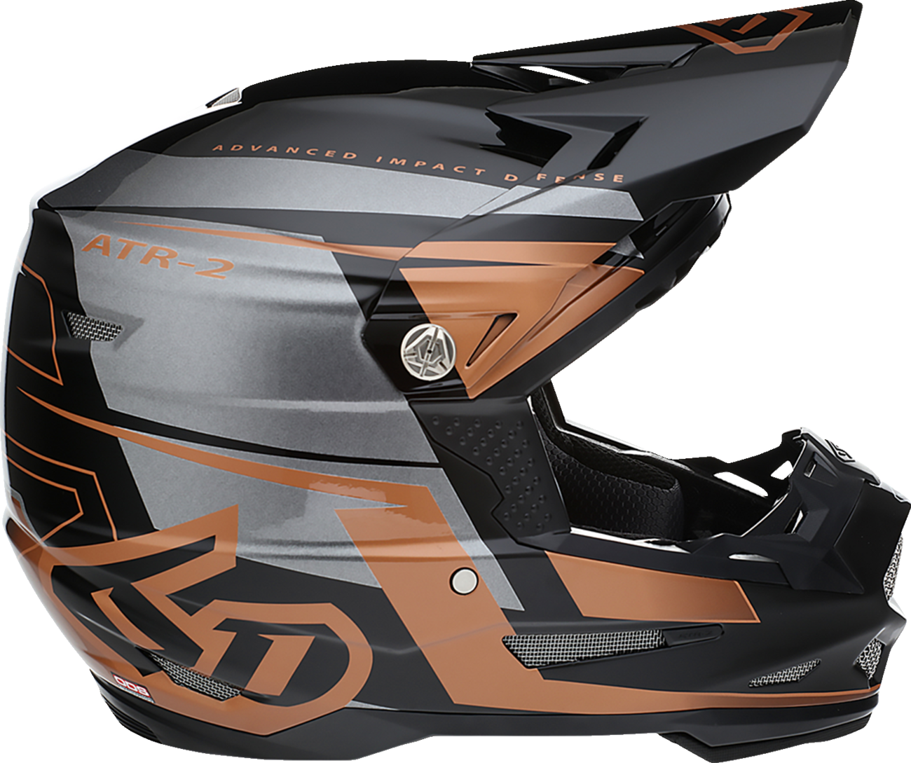 6D ATR-2 Helmet - Mach - Bronze/Gray/Black - Medium 12-3306