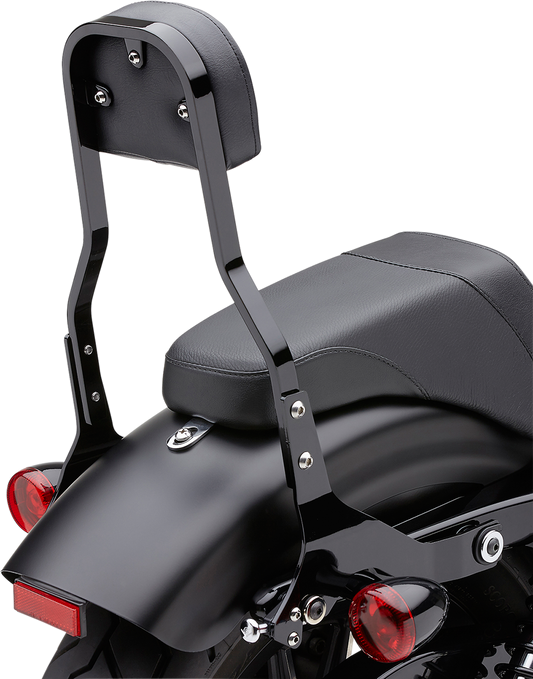 COBRA Backrest Kit - 14" - Black - Softail 602-2041B
