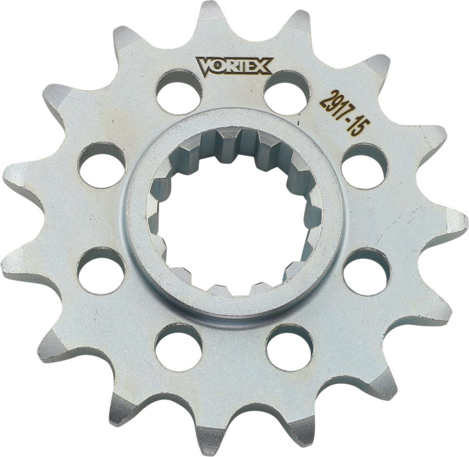 VORTEX Front Sprocket - Silver - 15-Tooth 2917-15