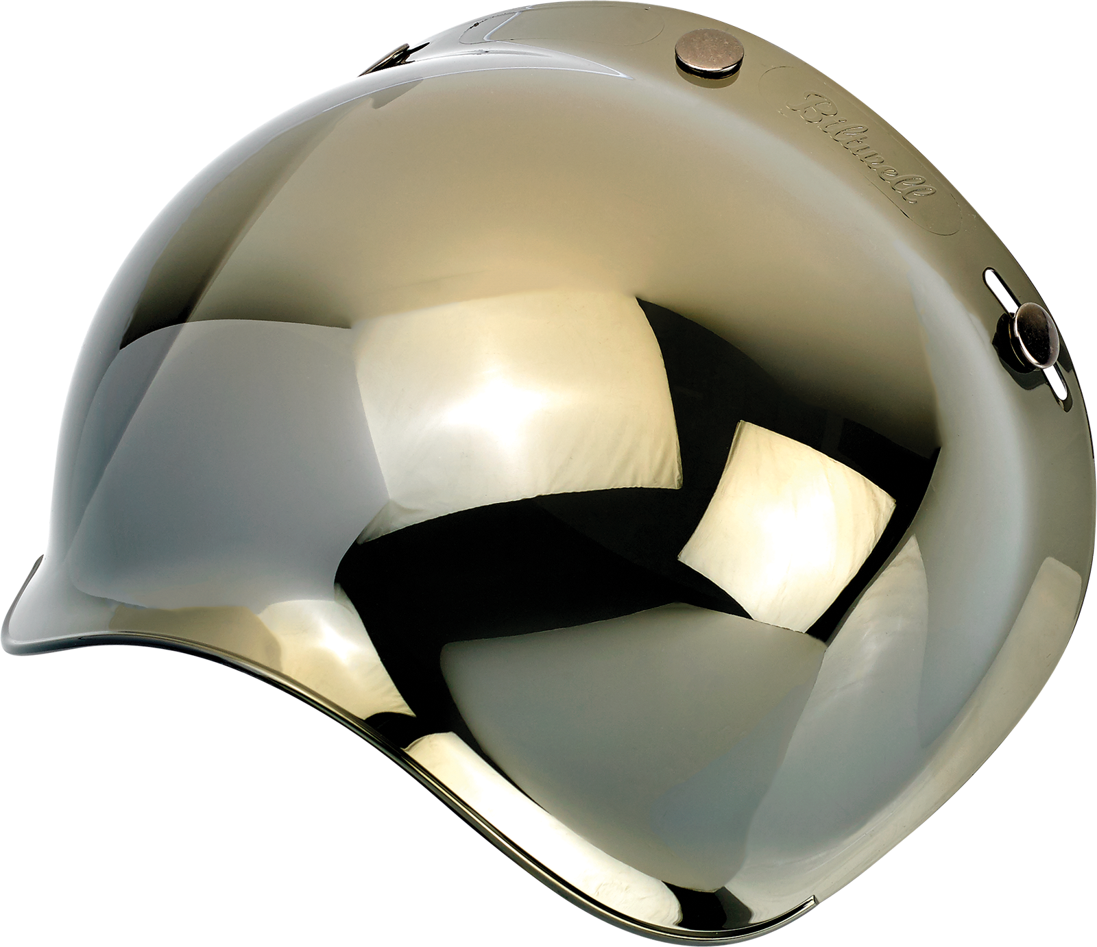 BILTWELL Bubble Shield - Gold Mirror 2001-222