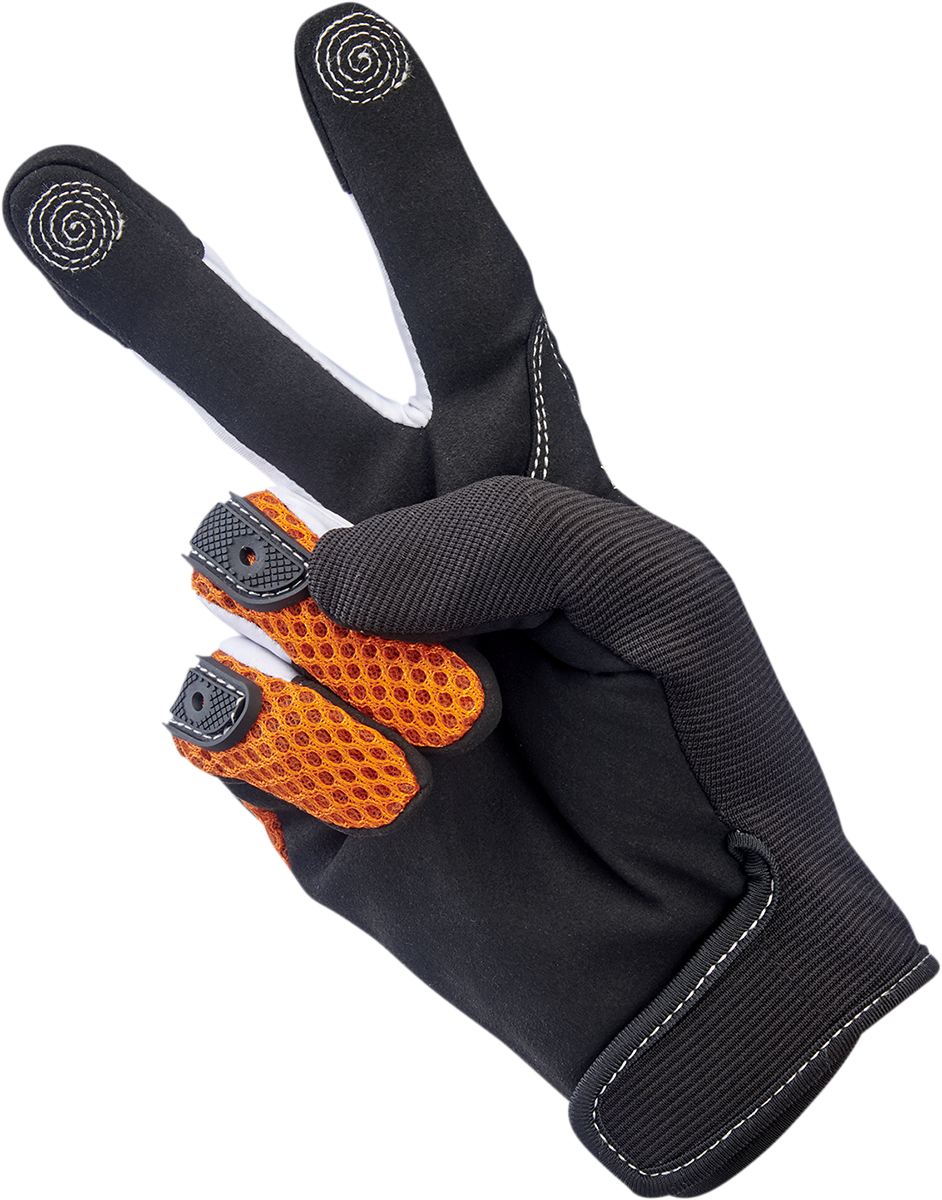 BILTWELL Anza Gloves - Orange - Small 1507-0601-002