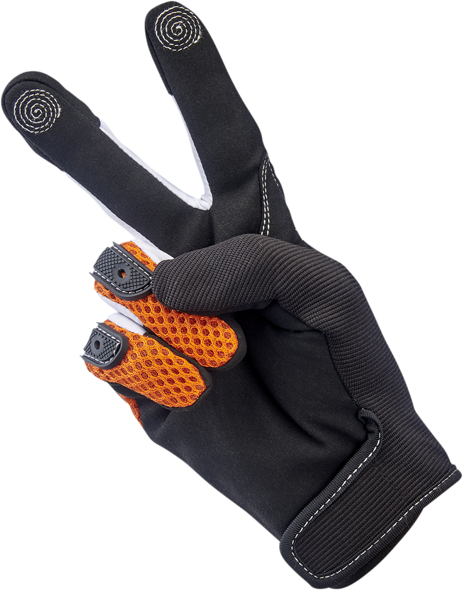 BILTWELL Anza Gloves - Orange - Medium 1507-0601-003