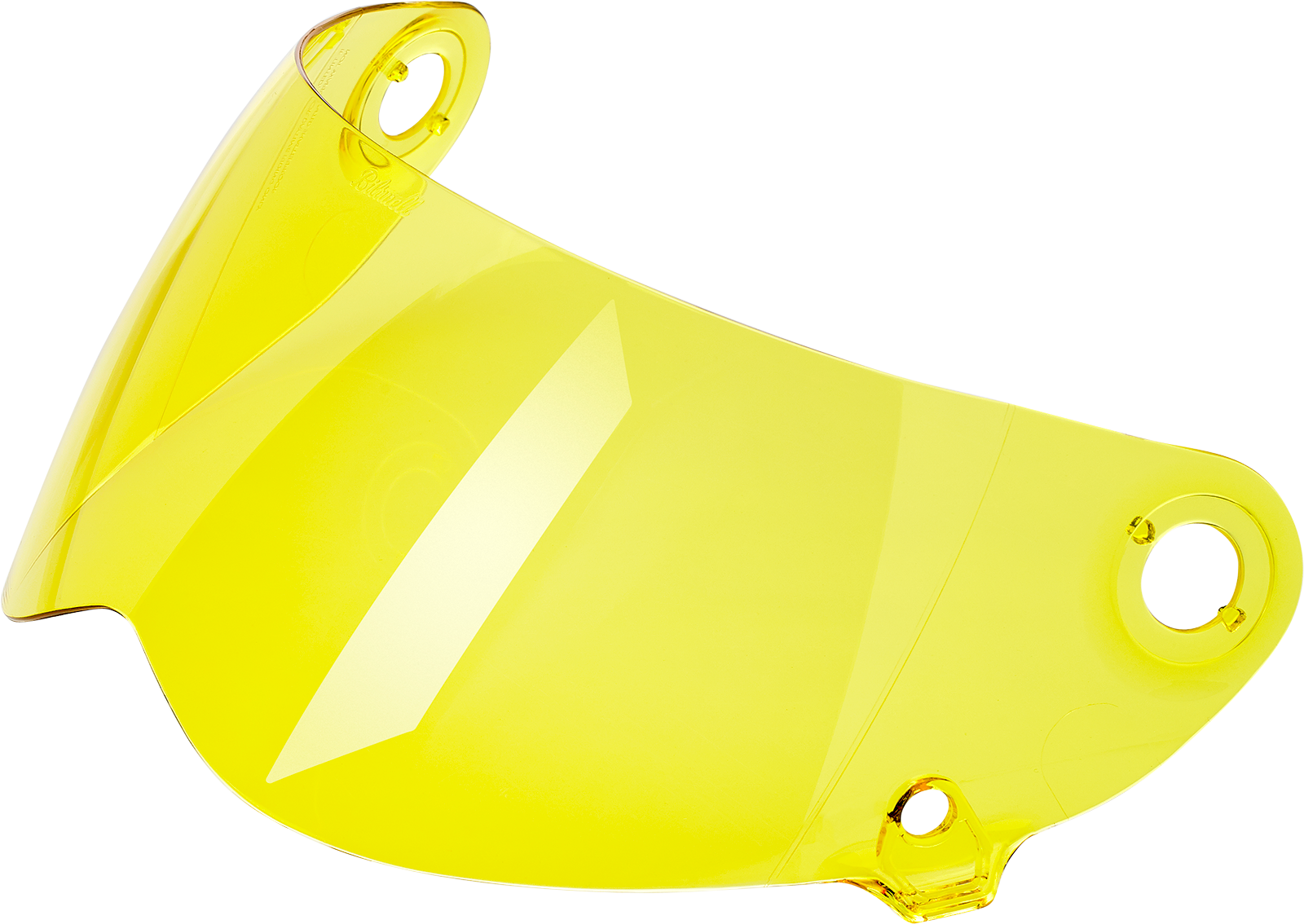 BILTWELL Lane Splitter Gen 2 Shield - Yellow 1112-103