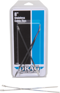 DRAG SPECIALTIES Tie Wraps - Stainless Steel - 8" 304-0508-D