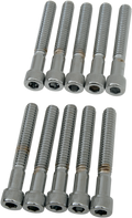 DRAG SPECIALTIES Bolts - Socket-Head - Knurled - 1/4-20 x 1-3/4" MPB184