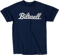 BILTWELL Script T-Shirt - Navy - Large 8101-052-004