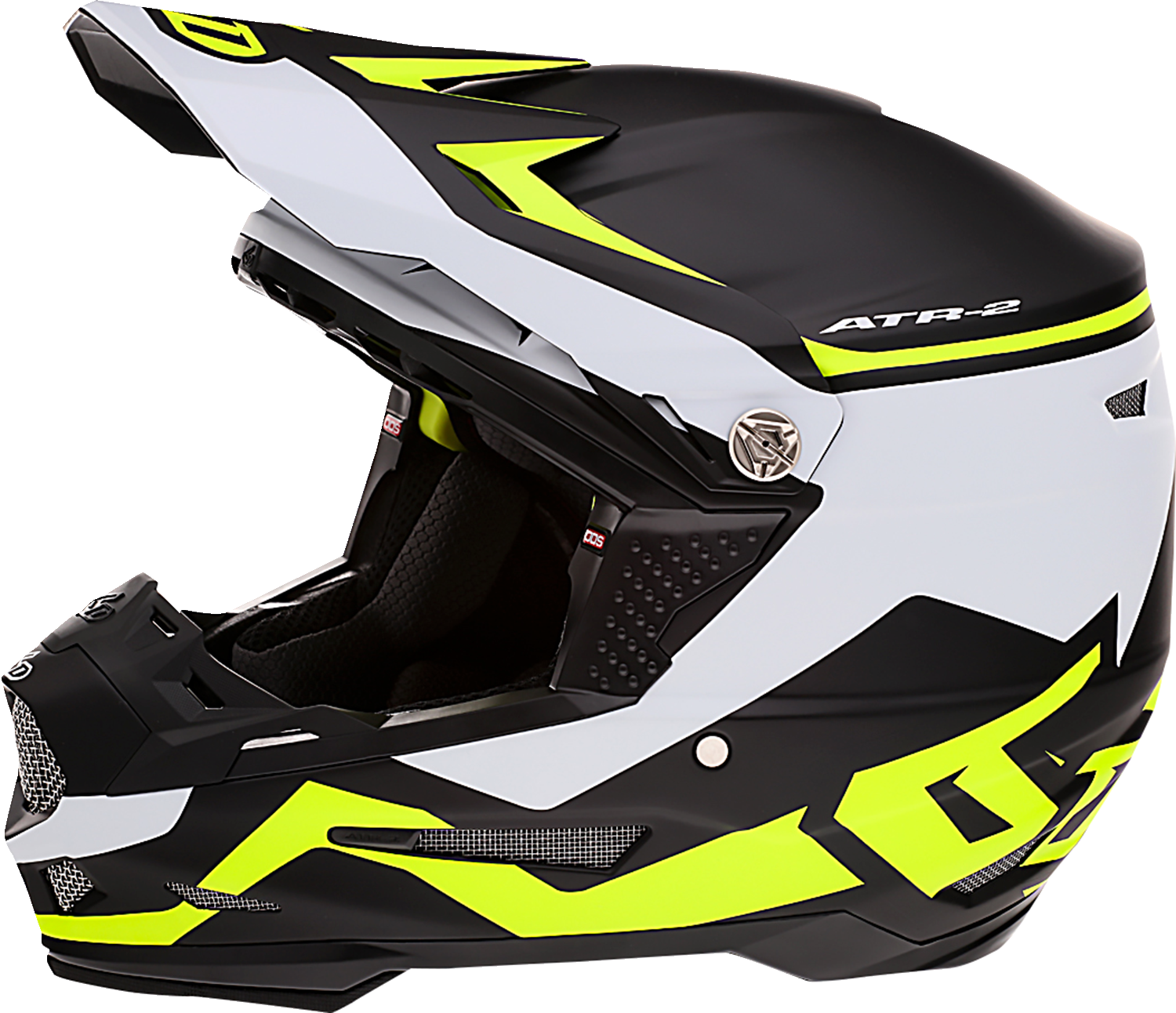 6D ATR-2 Helmet - Drive - Neon Yellow - XS 12-2764
