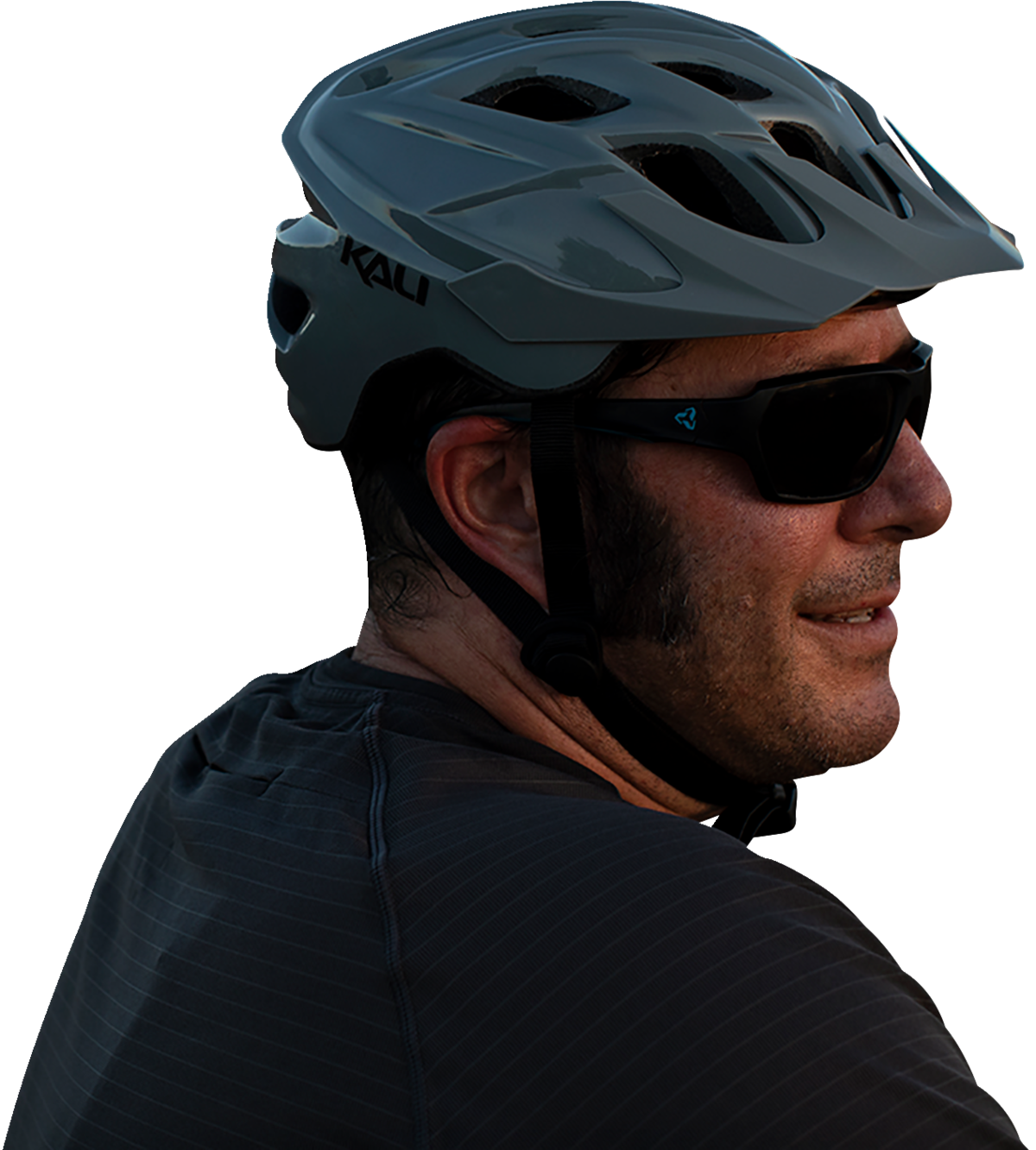 KALI Chakra Solo Helmet - Gloss Gray - L/XL 221222127