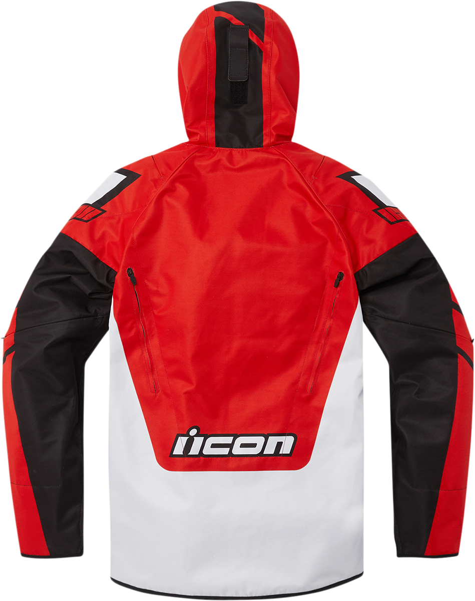 ICON Airform Retro Jacket - Red - XL 2820-5524
