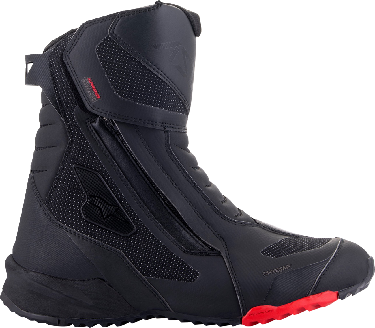 ALPINESTARS RT-7 Drystar® Boots - Black/Red - US 7.5 / EU 40 2443023-13-40