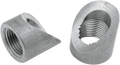 DRAG SPECIALTIES 45° Weld-In O2 Bungs - 12mm 1861-0695