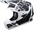 MOOSE RACING F.I. Helmet - Agroid™ - MIPS® - White/Black - Large 0110-6701