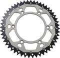 MOOSE RACING Dual Sprocket - Silver - 51 Tooth 1210-210-51-11X