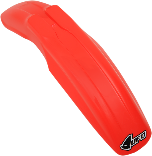 UFO Universal Supermoto Front Fender - Red PA01027-070