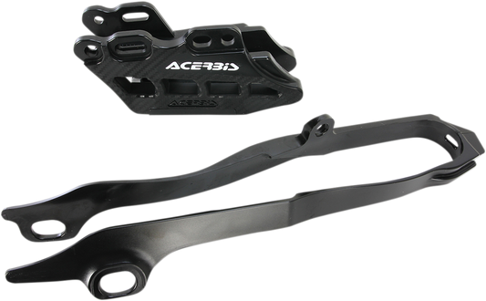 ACERBIS Chain Guide 2.0 and Slider Kit - Honda CRF250R - Black 2449430001