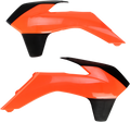 ACERBIS Radiator Shrouds - Fluorescent Orange/Black NOT FOR SX85 13-15 2314254617