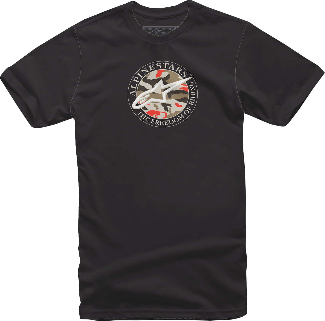 ALPINESTARS Dot Camo T-Shirt - Black - Large 12137266010L