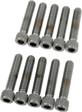 DRAG SPECIALTIES Bolts - Socket-Head - Knurled - 1/4-20 x 1-1/4" MPB182